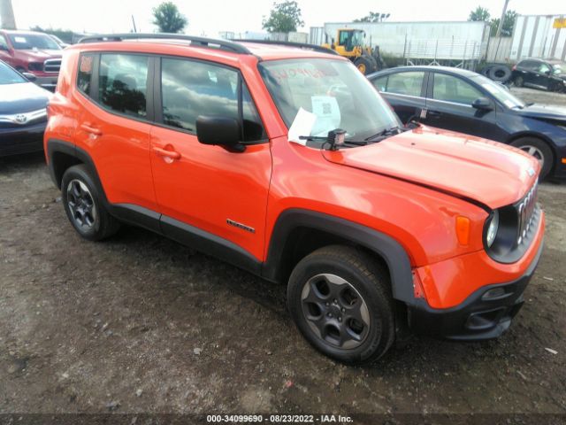 jeep renegade 2016 zaccjbat5gpd39596