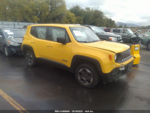 jeep renegade 2016 zaccjbat6gpc76833