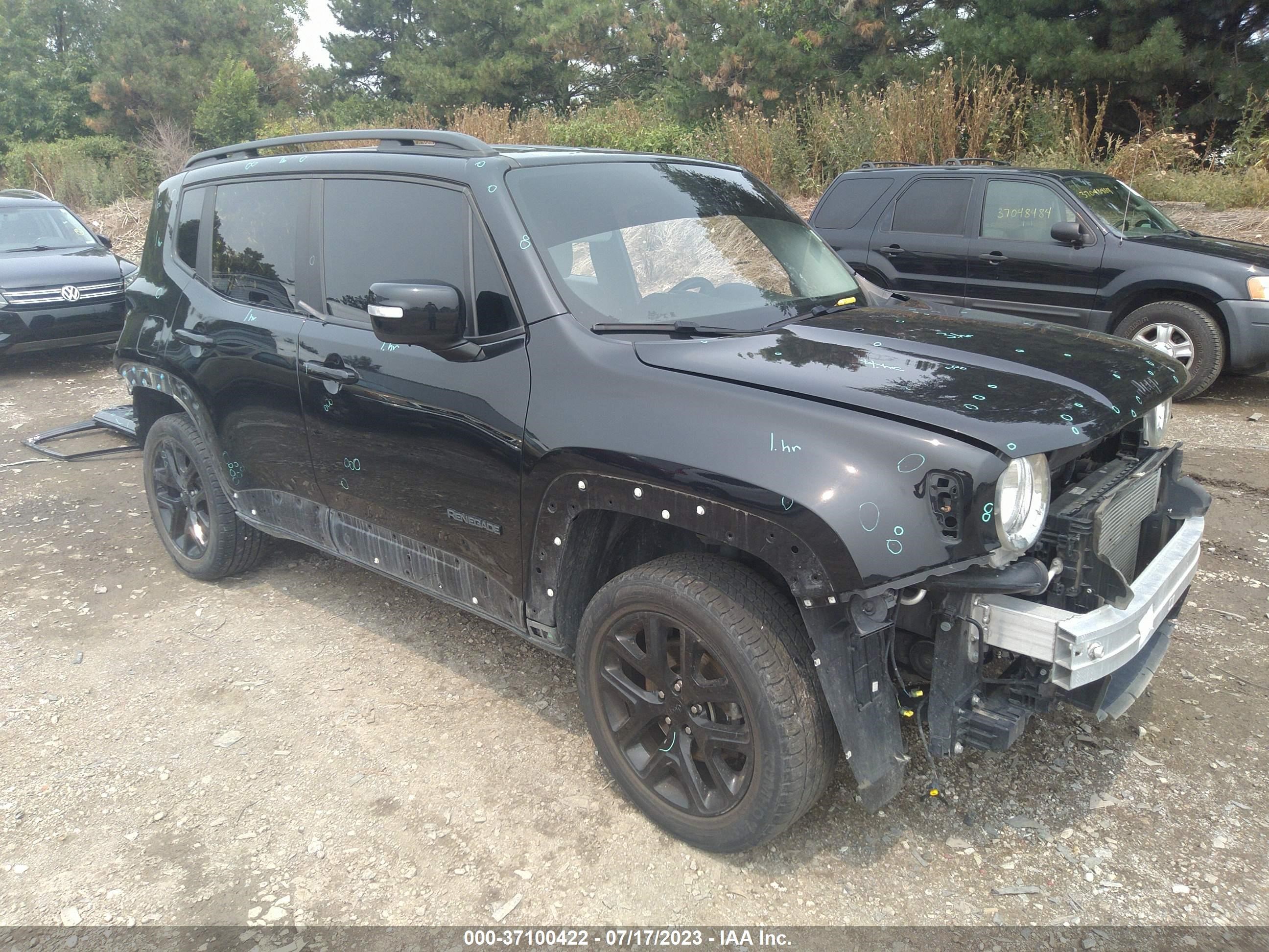 jeep renegade 2017 zaccjbbb3hpg63203