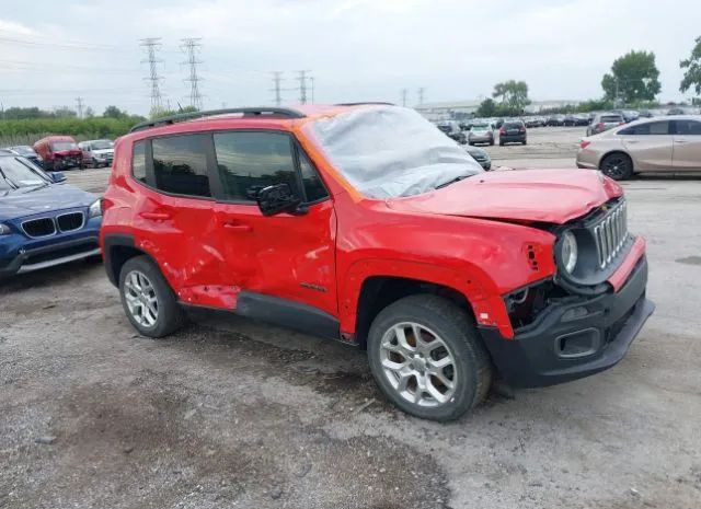 jeep renegade 2017 zaccjbbb4hpf25203