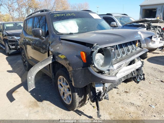 jeep renegade 2017 zaccjbbb8hpf11773