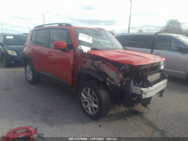 jeep renegade 2016 zaccjbbt1gpd40775