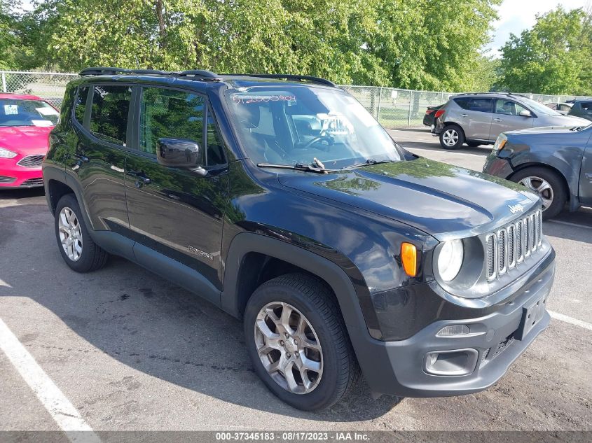 jeep renegade 2016 zaccjbbt4gpe38778