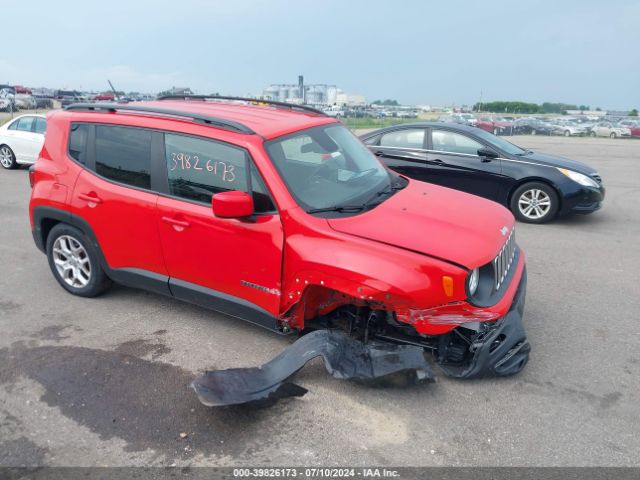 jeep renegade 2016 zaccjbbt7gpd15458