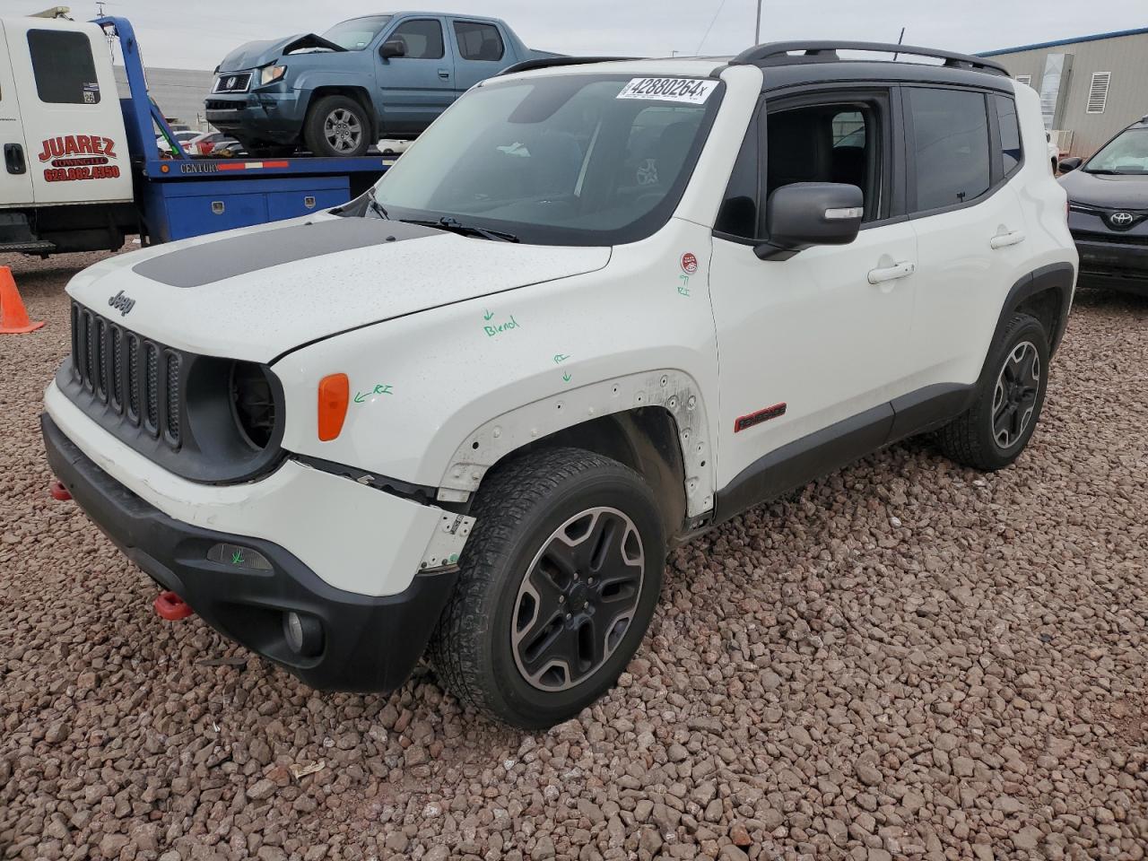 jeep renegade 2017 zaccjbcb1hpf53815