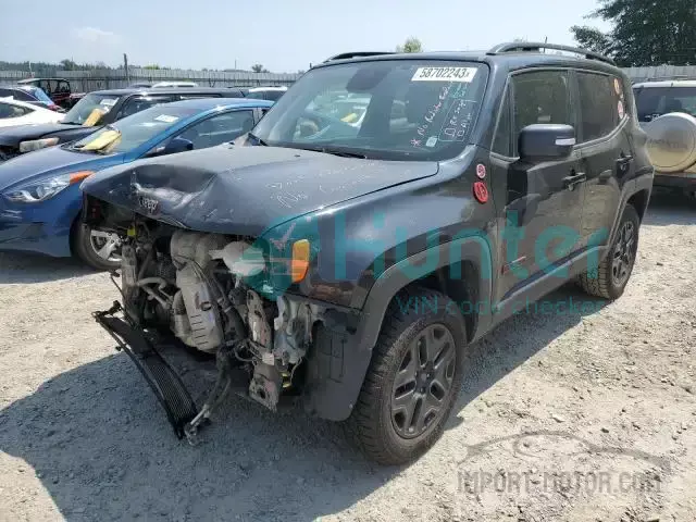 jeep renegade 2018 zaccjbcb8jph04395