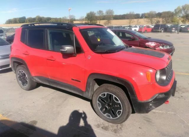 jeep renegade 2016 zaccjbct1gpc60973