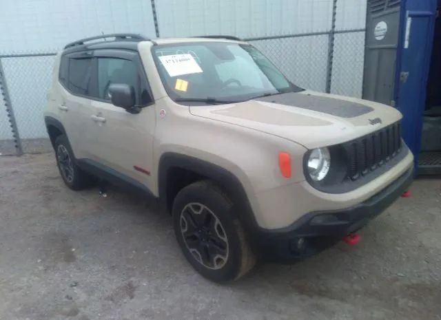 jeep renegade 2016 zaccjbct1gpd24624