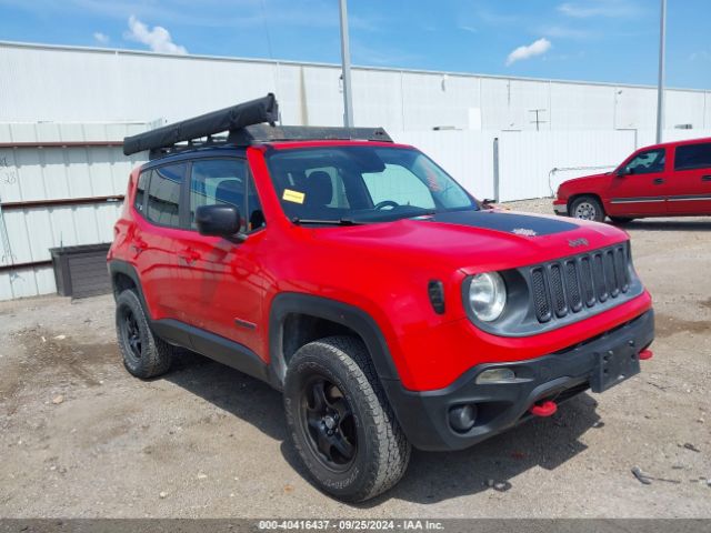 jeep renegade 2016 zaccjbct7gpd32548