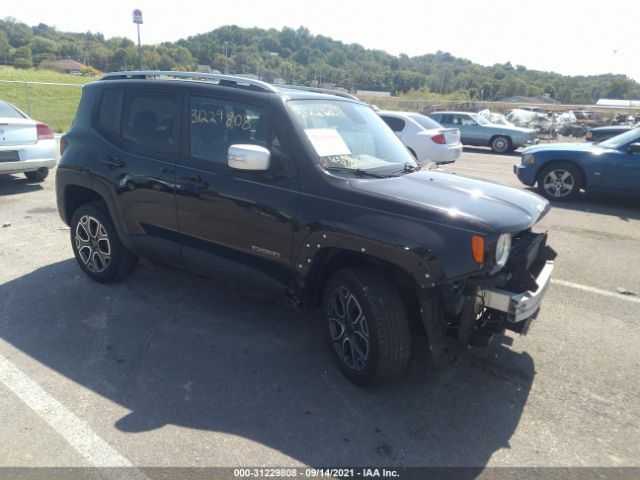 jeep renegade 2017 zaccjbdb5hpf23263