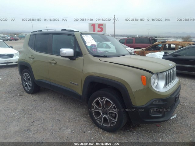 jeep renegade 2015 zaccjbdt0fpb75146