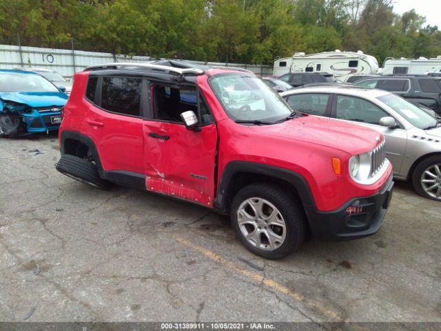 jeep renegade 2015 zaccjbdt1fpb93160