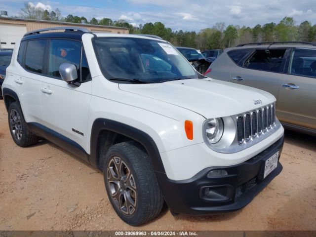 jeep renegade 2016 zaccjbdt4gpd23837