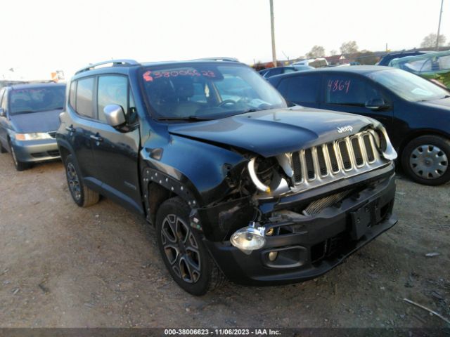 jeep renegade 2016 zaccjbdt5gpd31798