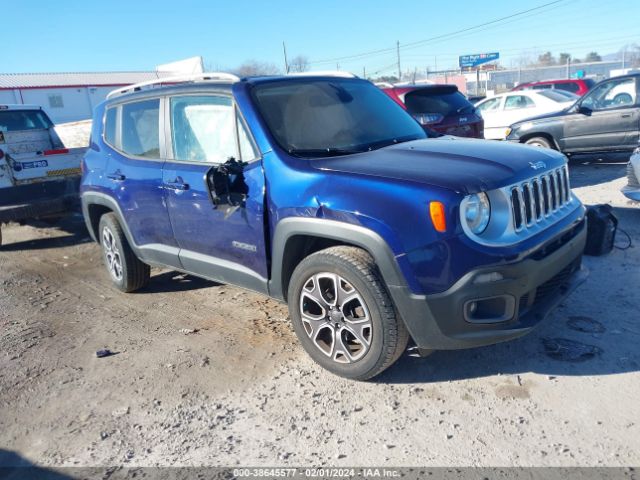 jeep renegade 2016 zaccjbdt9gpc71637