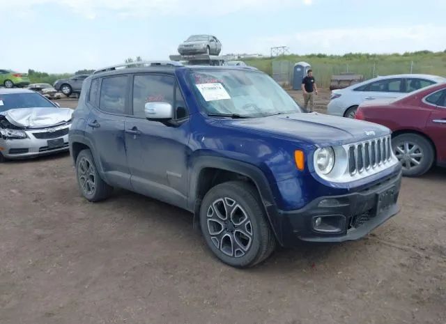 jeep renegade 2016 zaccjbdt9gpc78927