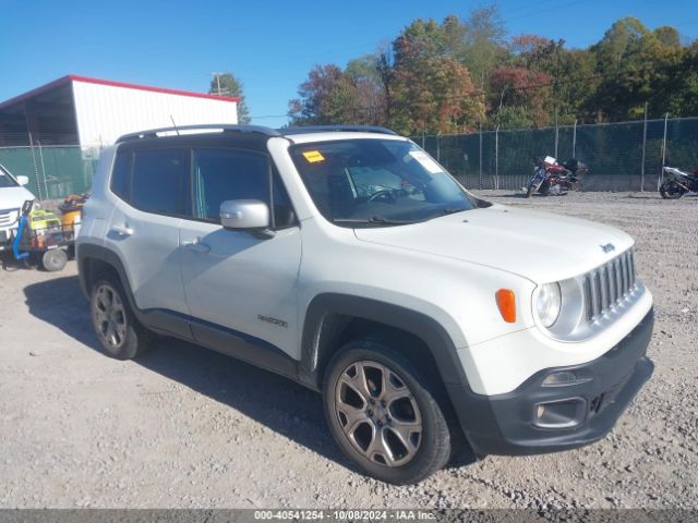 jeep renegade 2016 zaccjbdtxgpc66155