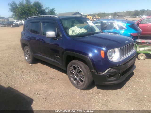 jeep renegade 2016 zaccjbdtxgpc75194