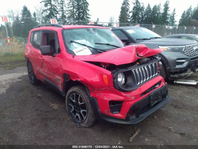 jeep renegade 2019 zacnjaab1kpk18760