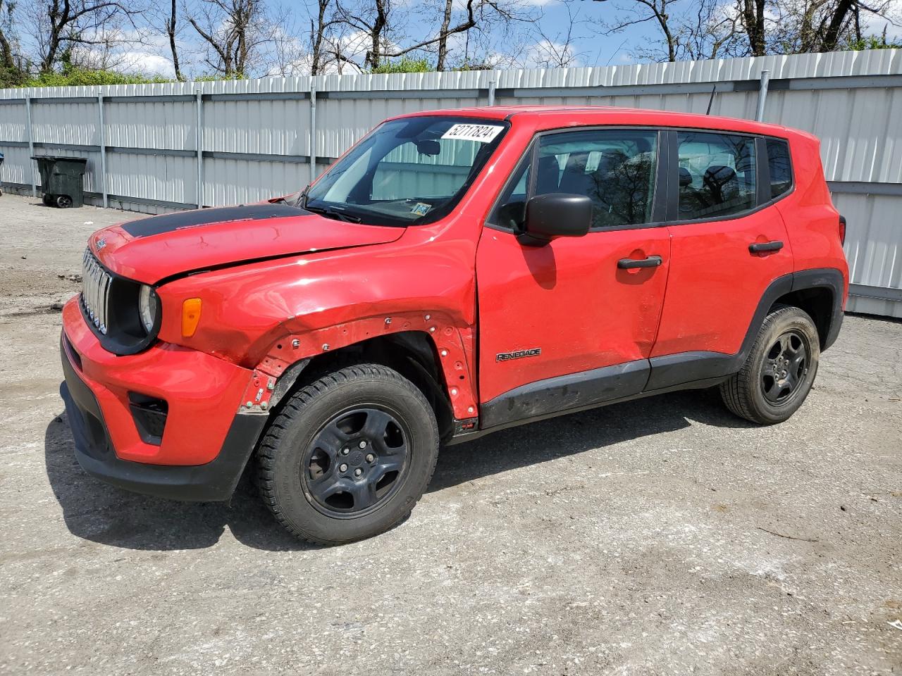 jeep renegade 2019 zacnjbab2kpk38456