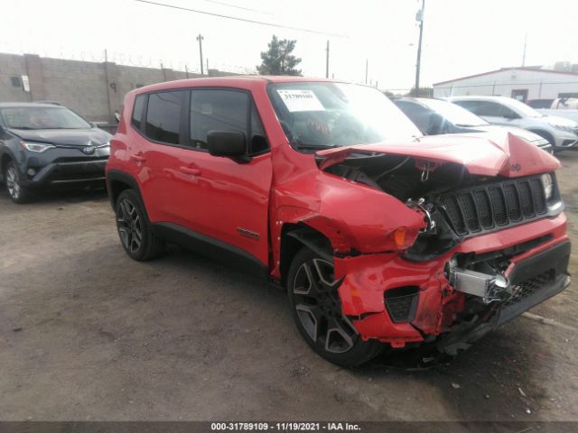 jeep renegade 2021 zacnjcab5mpm42600