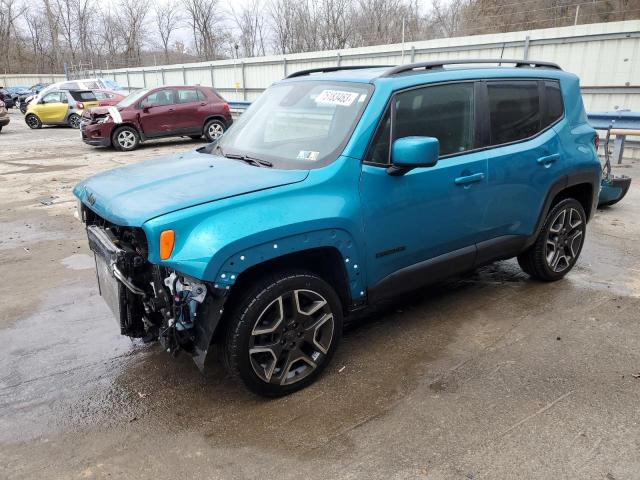 jeep renegade 2021 zacnjdb11mpm16619