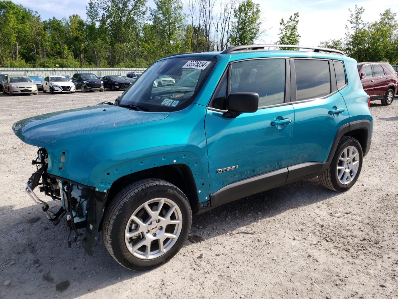 jeep renegade 2022 zacnjdb11npn98209