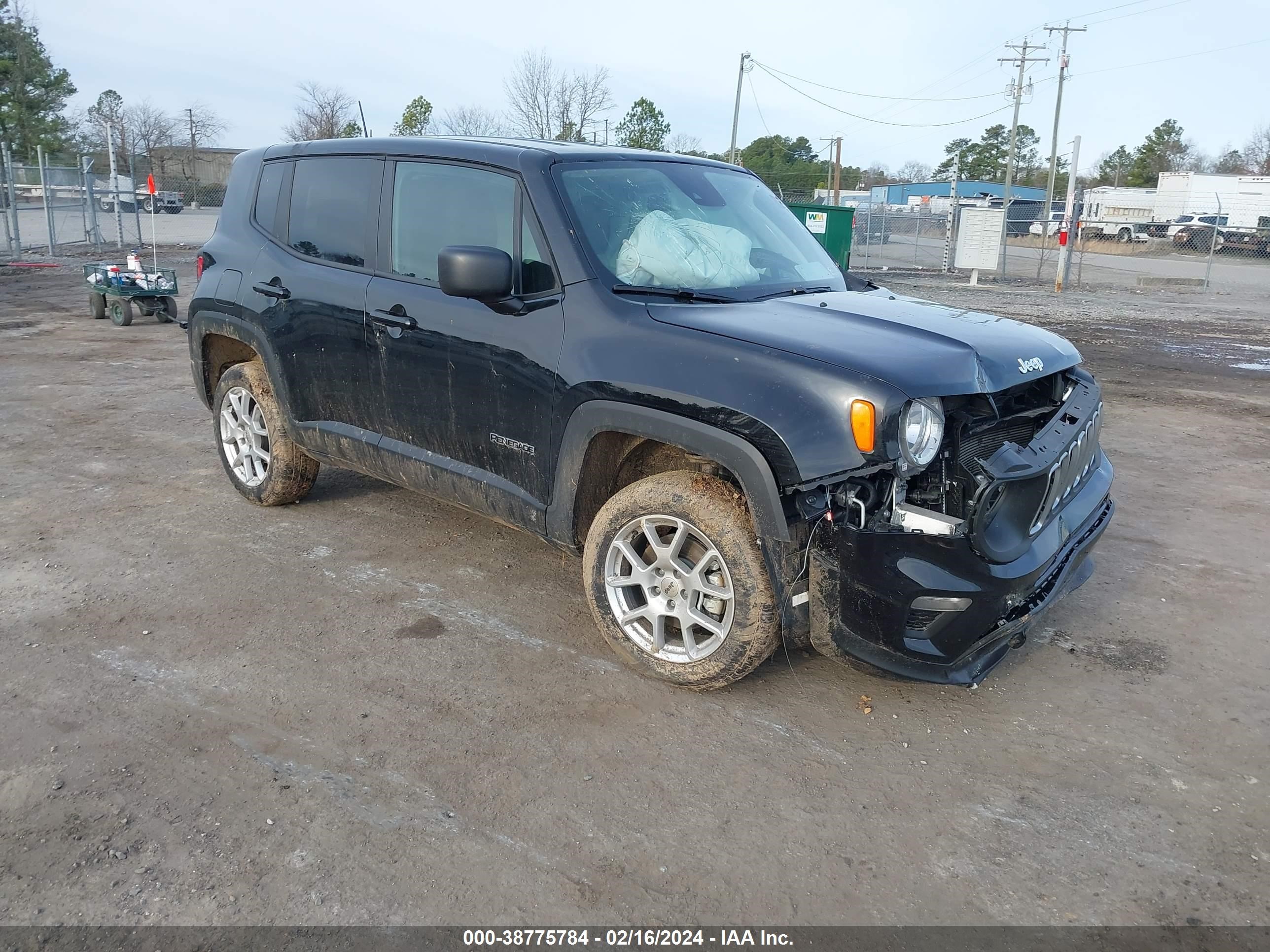 jeep renegade 2023 zacnjdb11ppp68846