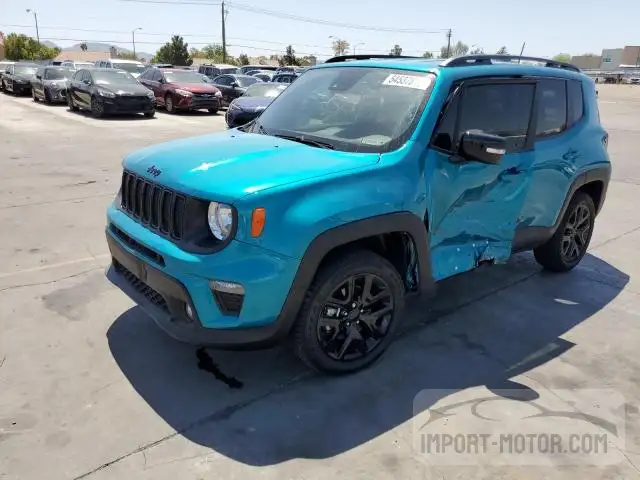 jeep renegade 2022 zacnjde14npn55981