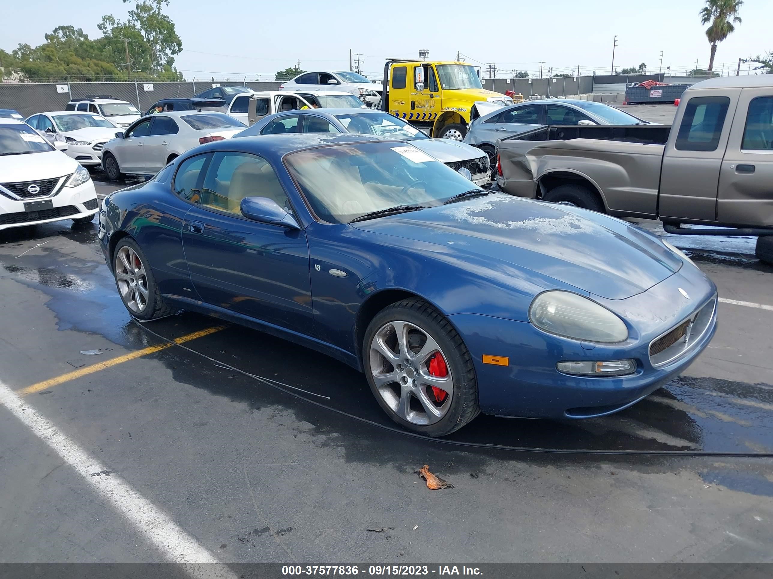 maserati granturismo 2004 zambc38a740012355