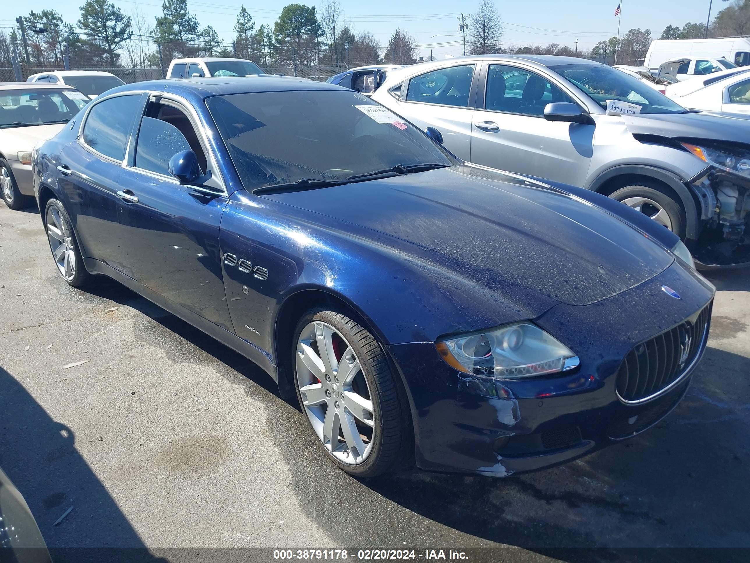 maserati quattroporte 2009 zamfk39a690043168