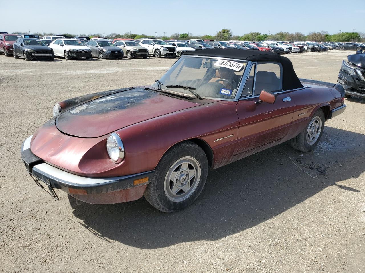 alfa romeo spider 1990 zarba12g5l6001688