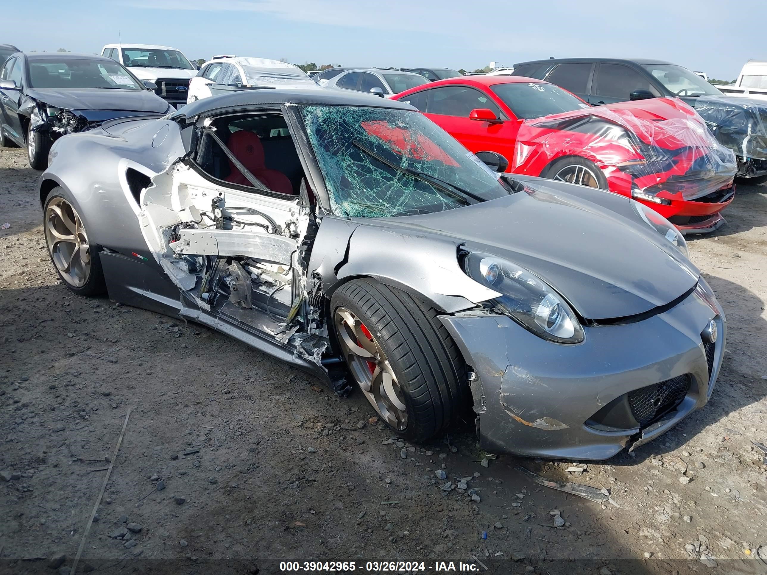 alfa romeo 4c 2017 zarbaaa4xhm244987