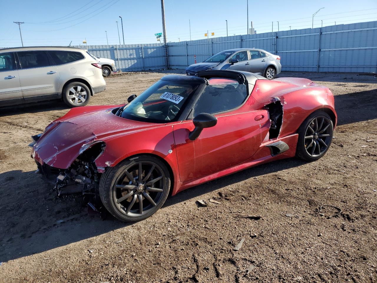 alfa romeo 4c 2016 zarbaab48gm175861