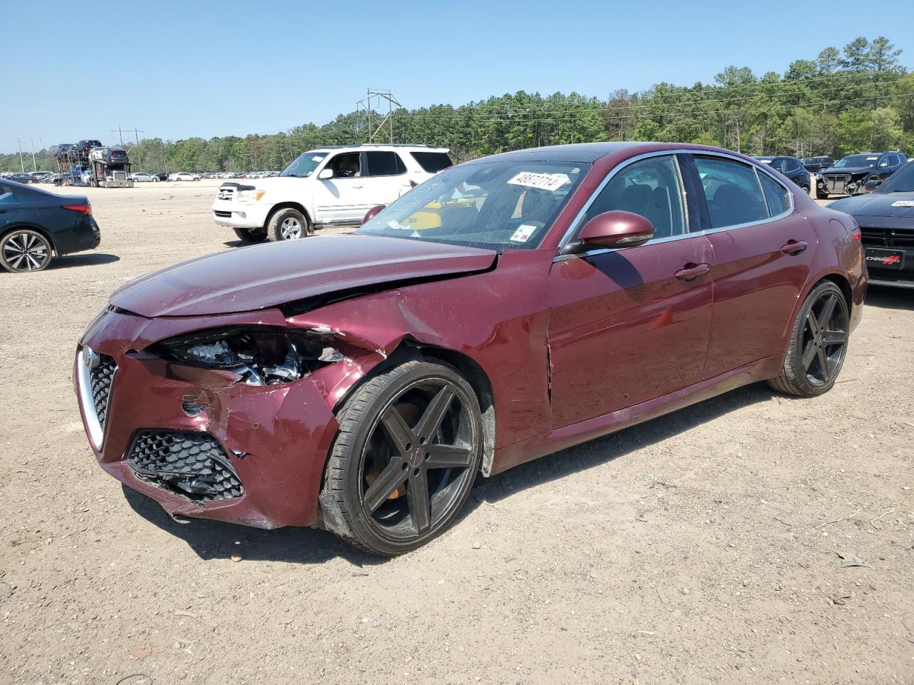 alfa-romeo giulia 2018 zarfaeen1j7589907