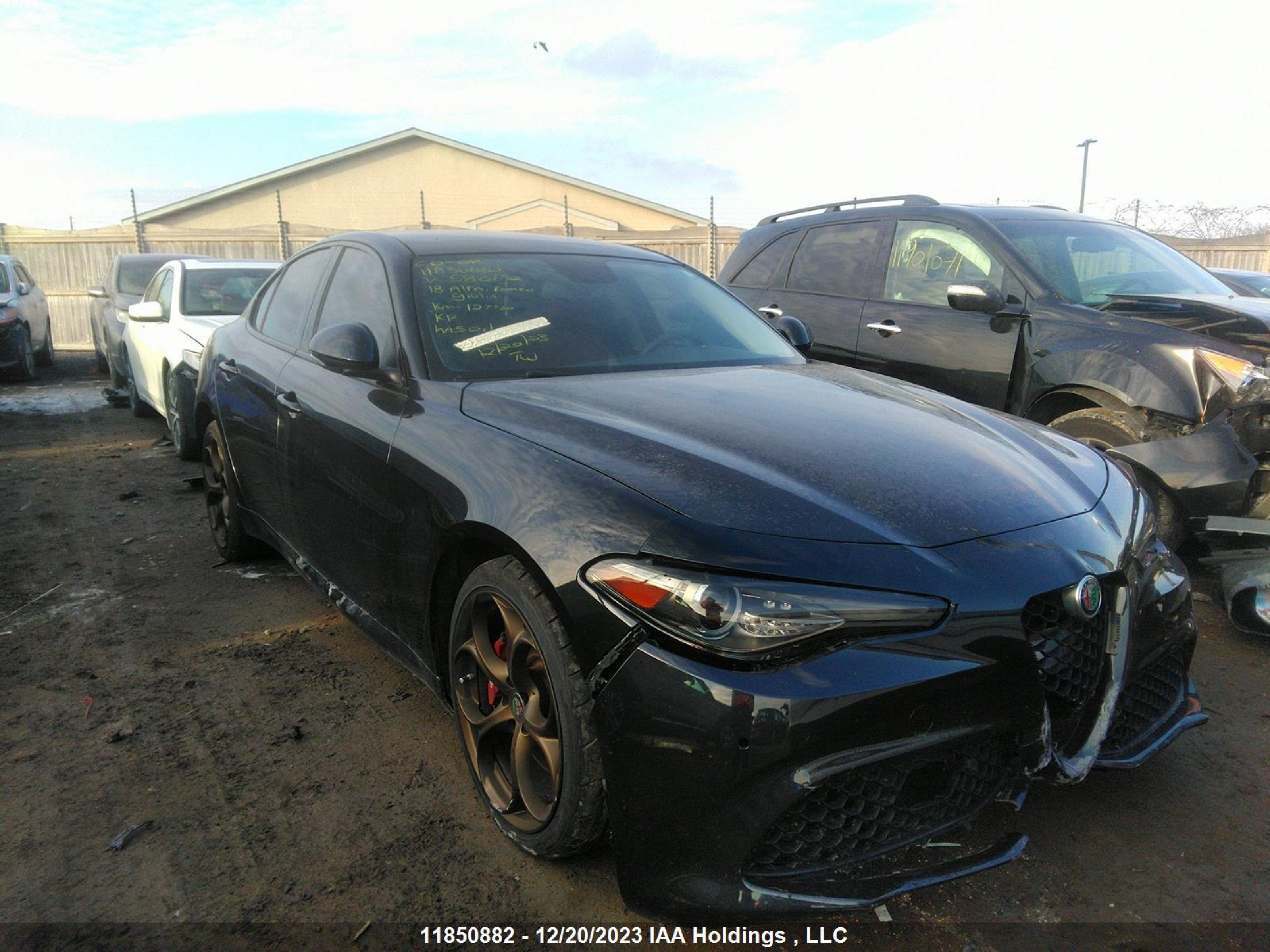 alfa-romeo giulia 2018 zarfaeen5j7580692