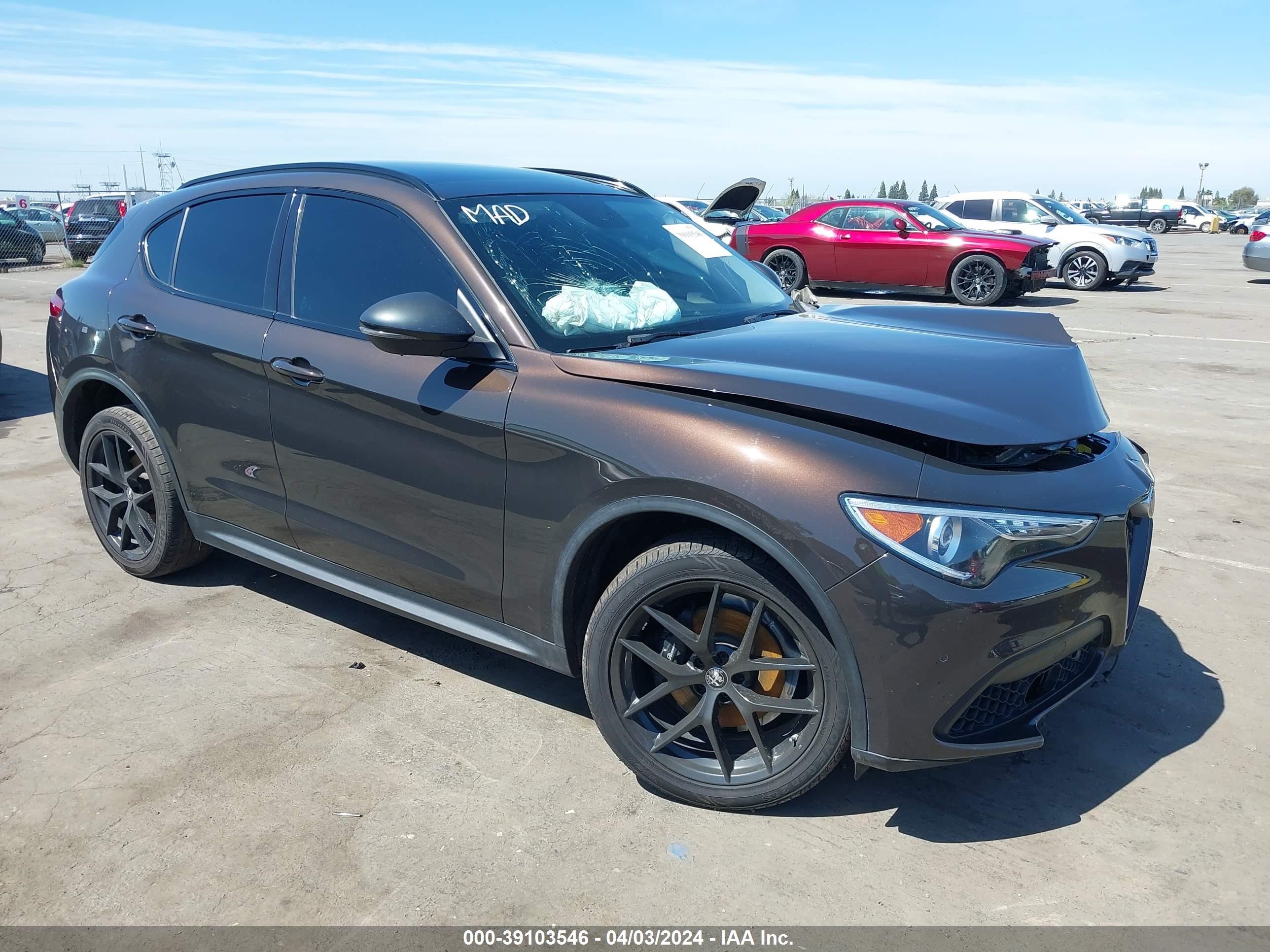 alfa romeo stelvio 2019 zaspakbn1k7c51403