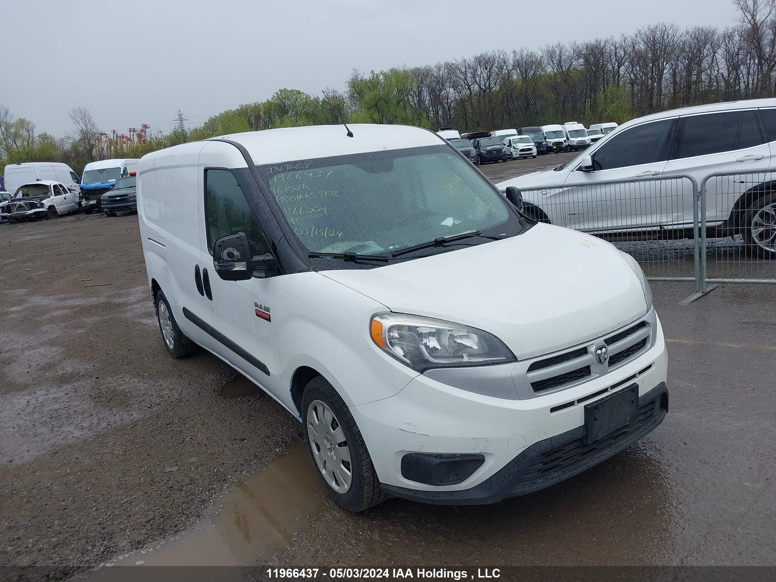 ram promaster city 2016 zfberfdt0g6b66504