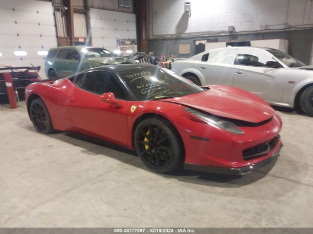 ferrari 458 italia 2010 zff67nfa3a0176031