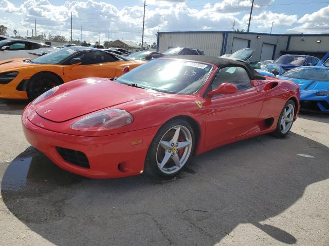 ferrari 360 spider 2004 zffyt53a840135813