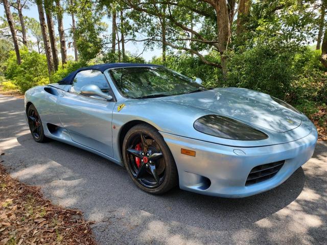 ferrari 360 spider 2001 zffyt53b000122602