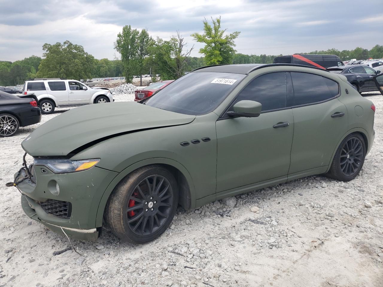 maserati ghibli 2017 zn661xus3hx261085